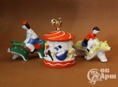 Скульптурная композиция "Карусель"